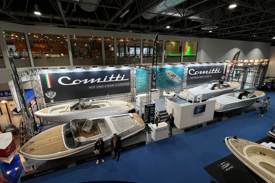 Comitti Boats Impress at #bootdusseldorf2024