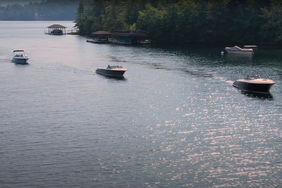 Comitti Boats on Lake George
